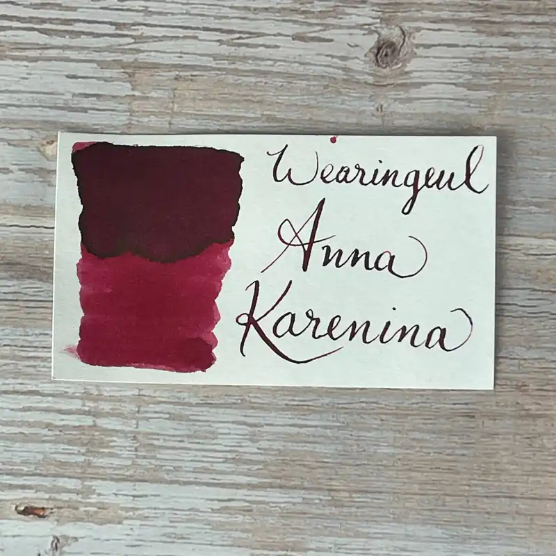 Markdown Wearingeul Anna Karenina - 30ml Bottled Ink