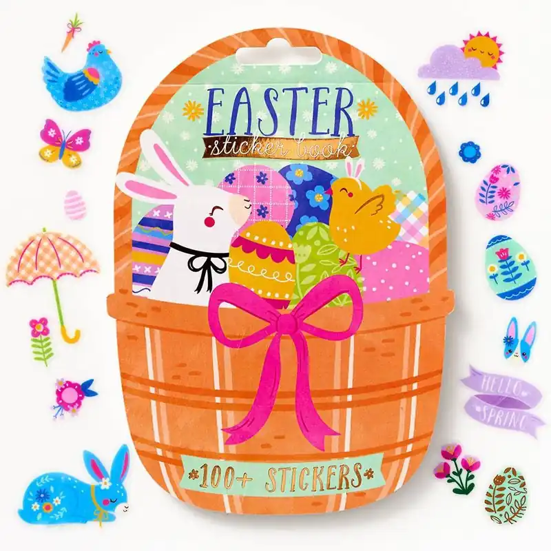 Easter Basket Sticker Book Sale
