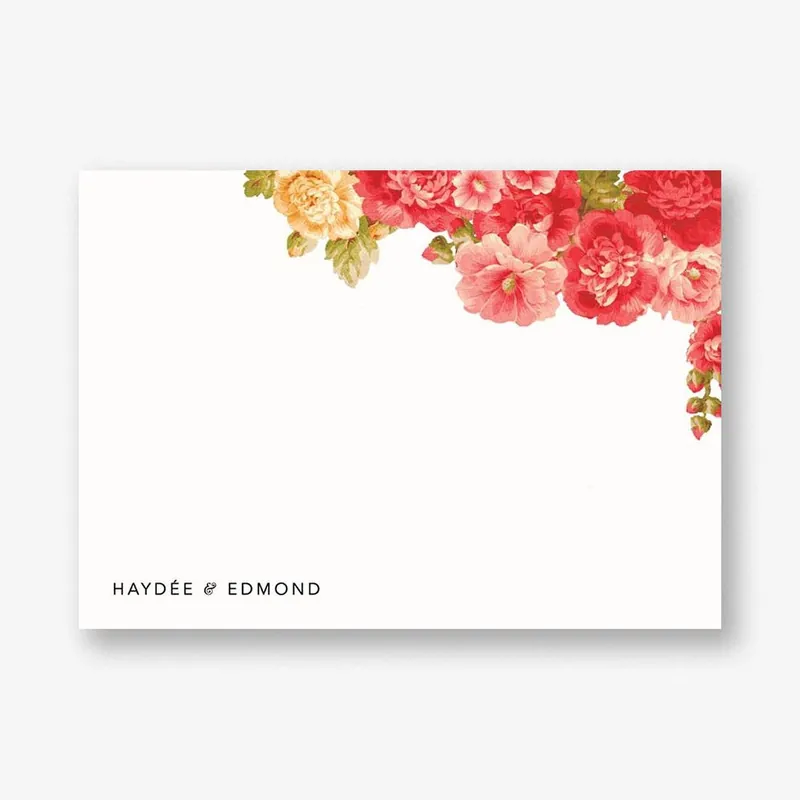 Fan Favorite Garden Floral Ikat Stationery