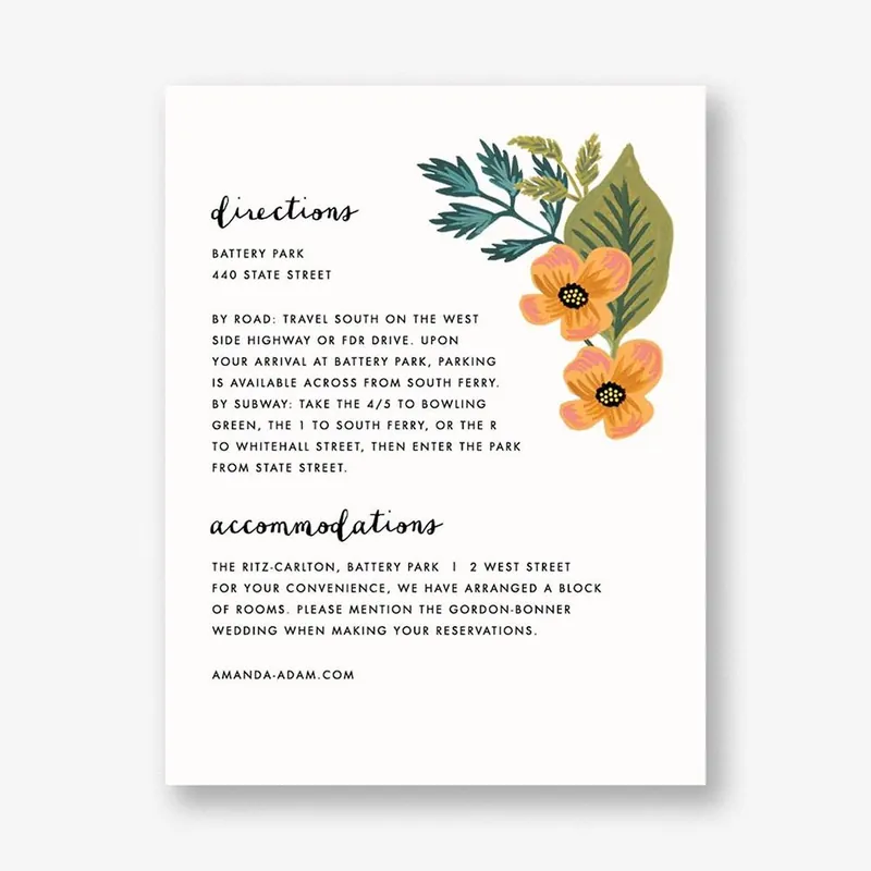 Affordable October Herbarium Information Card