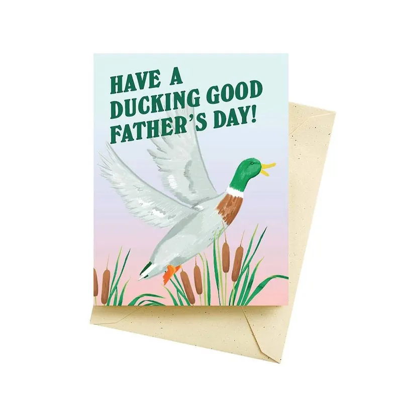 Ducking Great Dad Father's Day Card Sale