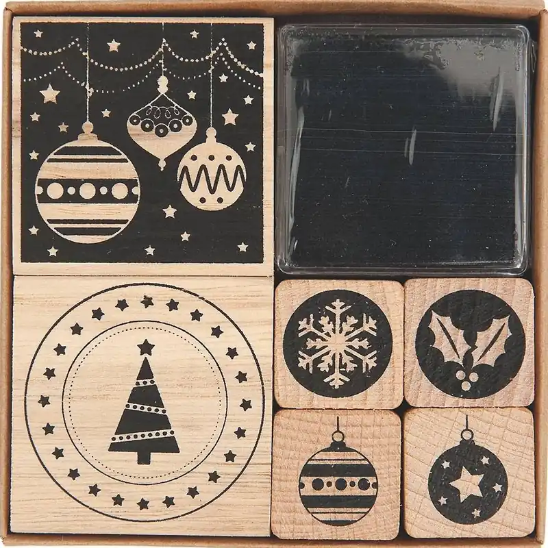 Hot Picks Stamp Set- Modern Christmas