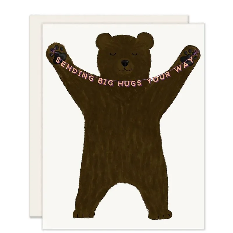 Price Drop Sending Big Hugs Greeting Card