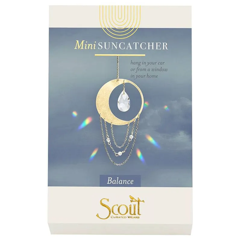 Crescent Moon Mini Suncatcher Seasonal Sale