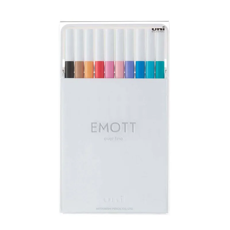 Emott Fineliner Passion Pen Set 10PC Warranty Included