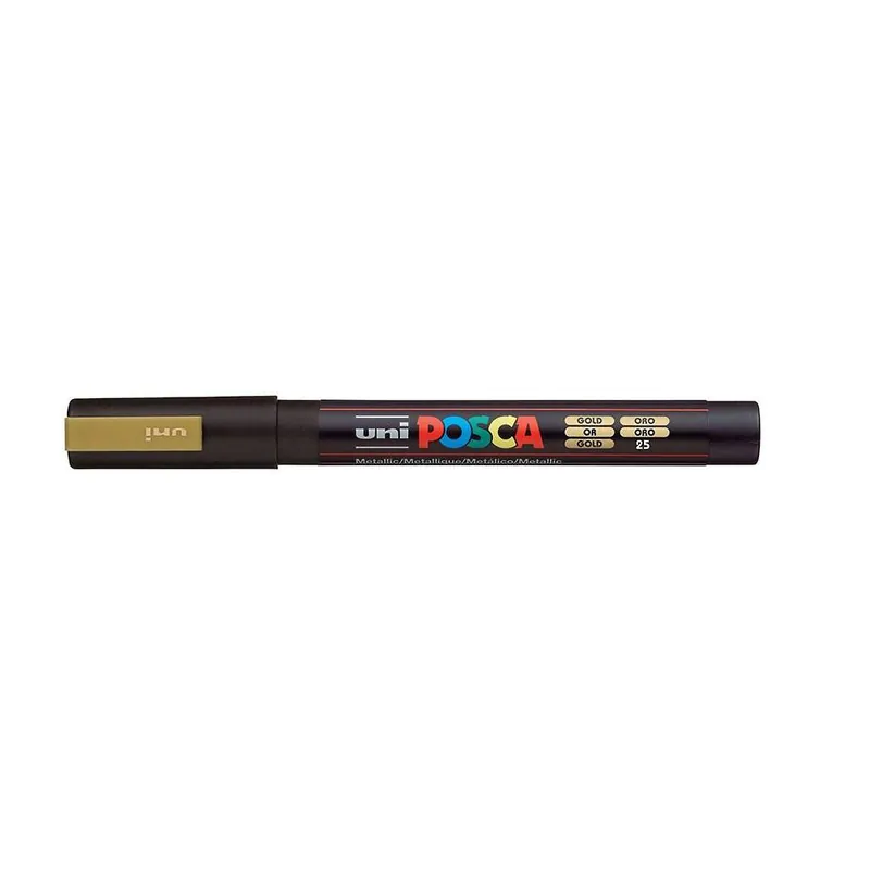 POSCA 3M Gold Fine Tip Marker Today Only
