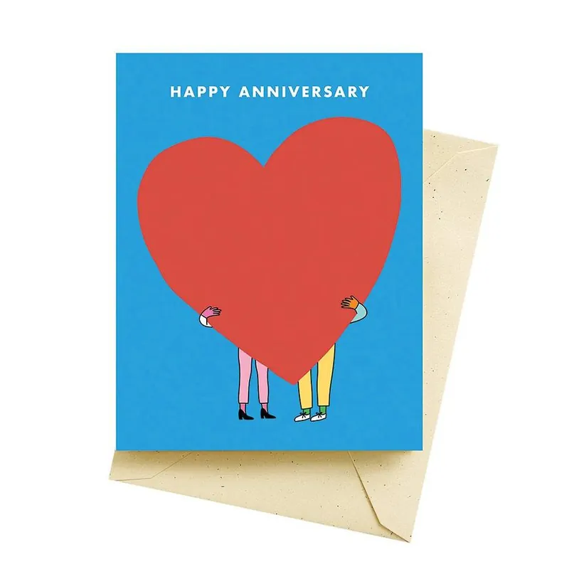 Time-Limited Big Love Anniversary Card