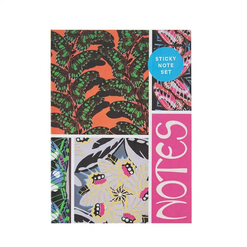 Handmade Papillon Sticky Notes Book