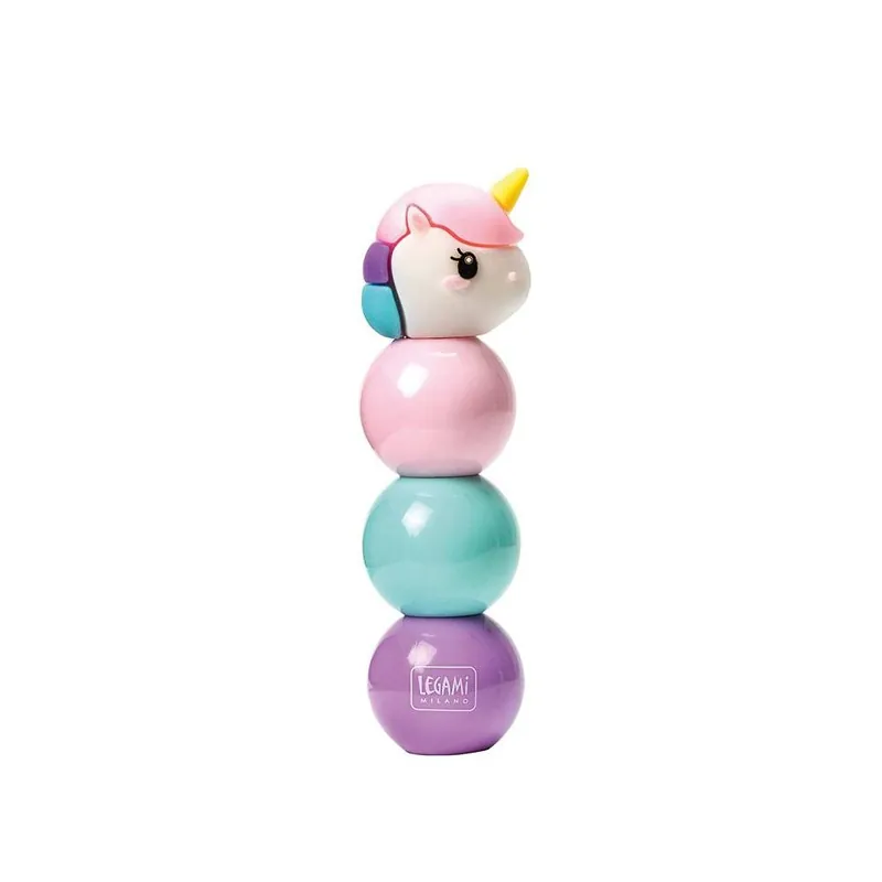 Must Have Legami 3-In-1 Highlighter - 3 Is Better Than 1 - Unicorn