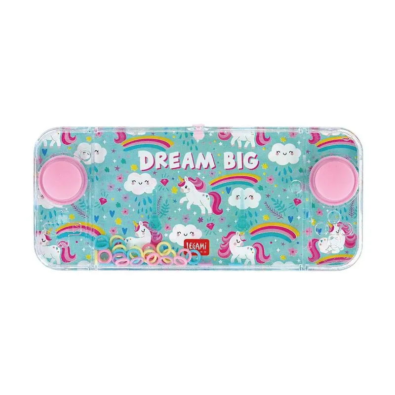 Seasonal Sale Legami Mini Water Game - Unicorn