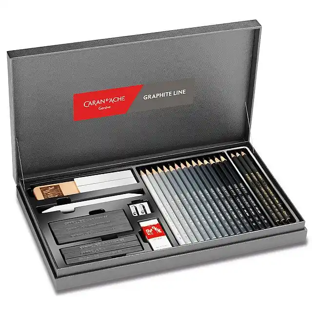 Clearance Caran d'Ache Graphite Line Gift Box