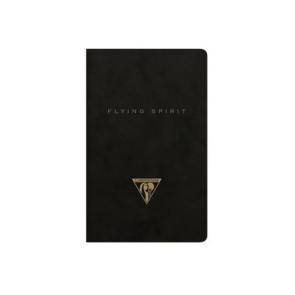 Special Discount Clairefontaine Flying Spirit Notebook Black Cover 75x120