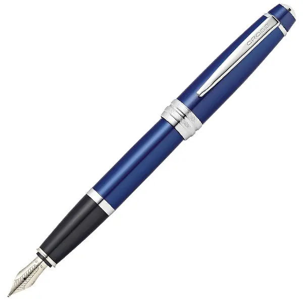 Price Cut Cross Bailey Blue Lacquer Fountain Pen