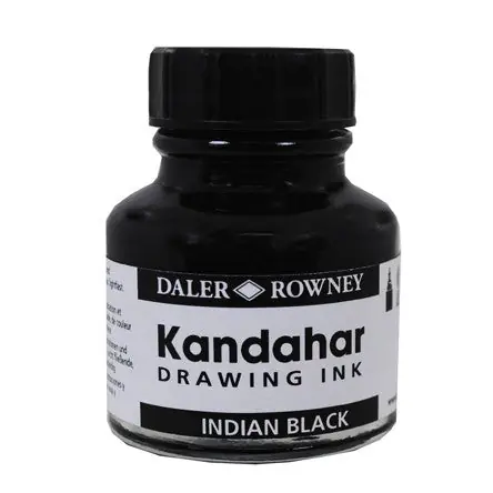 Cheap Daler-Rowney Black Kandahar Ink