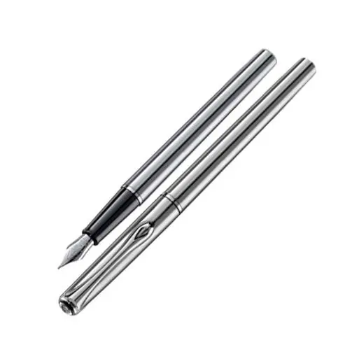 Diplomat Traveller Fountain Pen Stainless Steel Big Sale