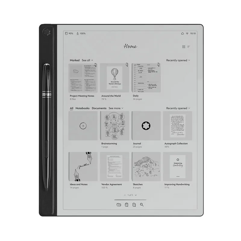Factory Price Montblanc Digital Paper Mystery Black