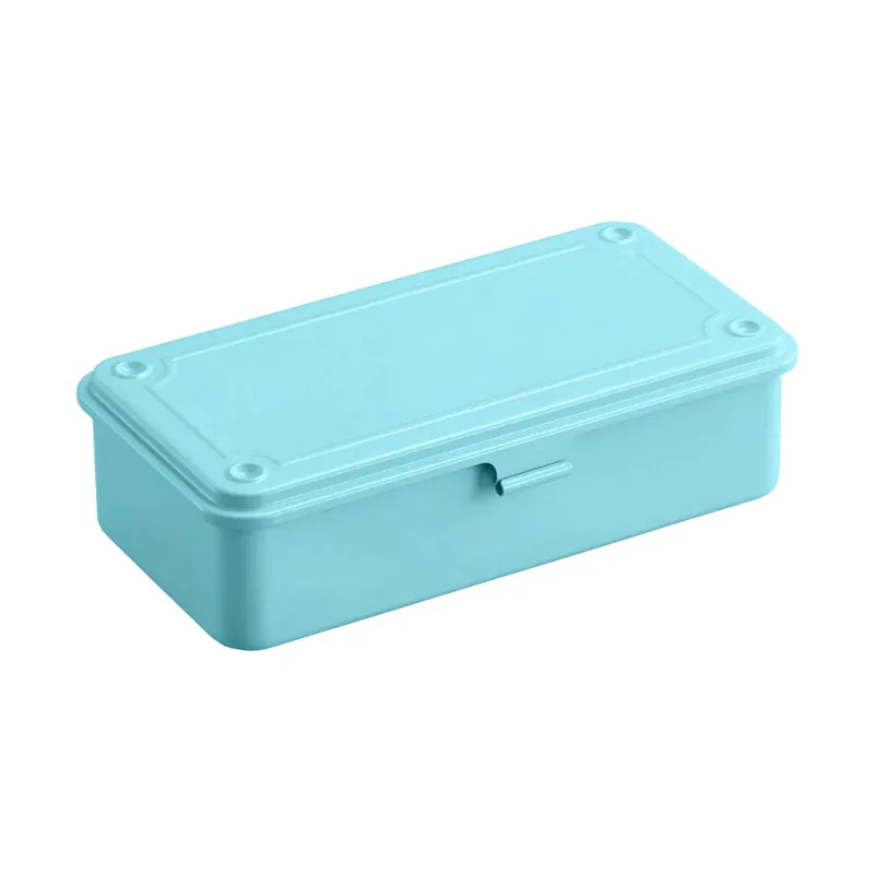 Toyo Steel Trunk Shape Toolbox T-190 Asahanada (Pale Blue) Hot Deal
