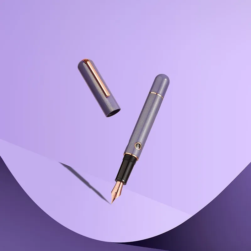 Nahvalur 365 Anniversary Roiro Urushi Lacquer Piston Filling Fountain Pen Lilac Best Seller