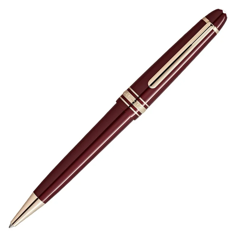 Instant Buy Montblanc Meisterstück Burgundy Red Midsize Ballpoint