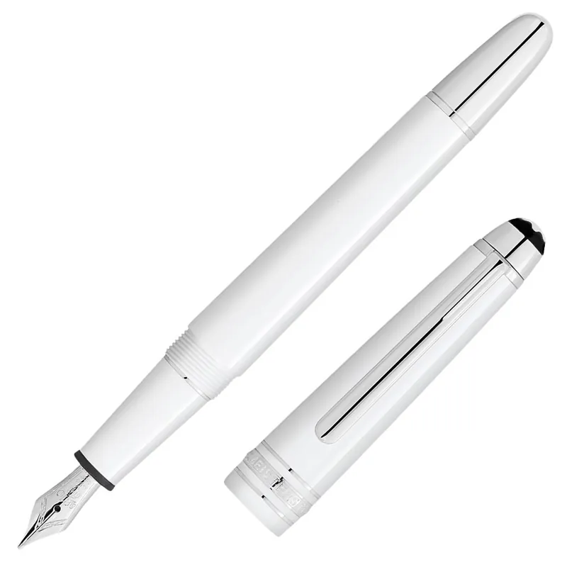 Mega Sale Montblanc Meisterstuck White Classique Fountain Pen