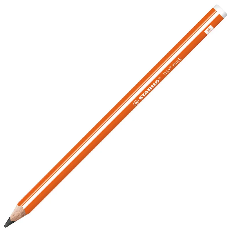 STABILO EASYgraph Handwriting Pencil Right Handed HB Orange Money Back Guarantee