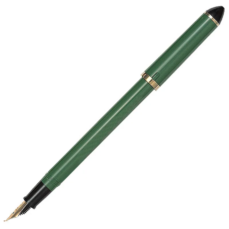 Fan Favorite Sailor Fude de Mannen Calligraphy Fountain Pen Green