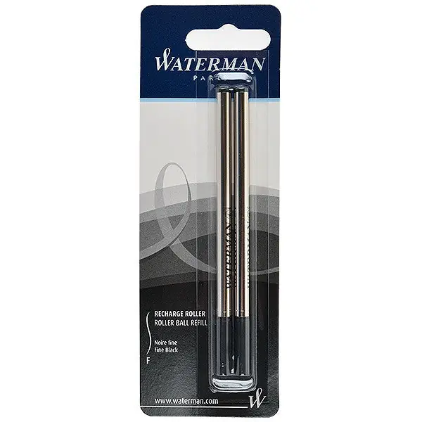 Secure Checkout Waterman Rollerball Pen Refill Set of 2
