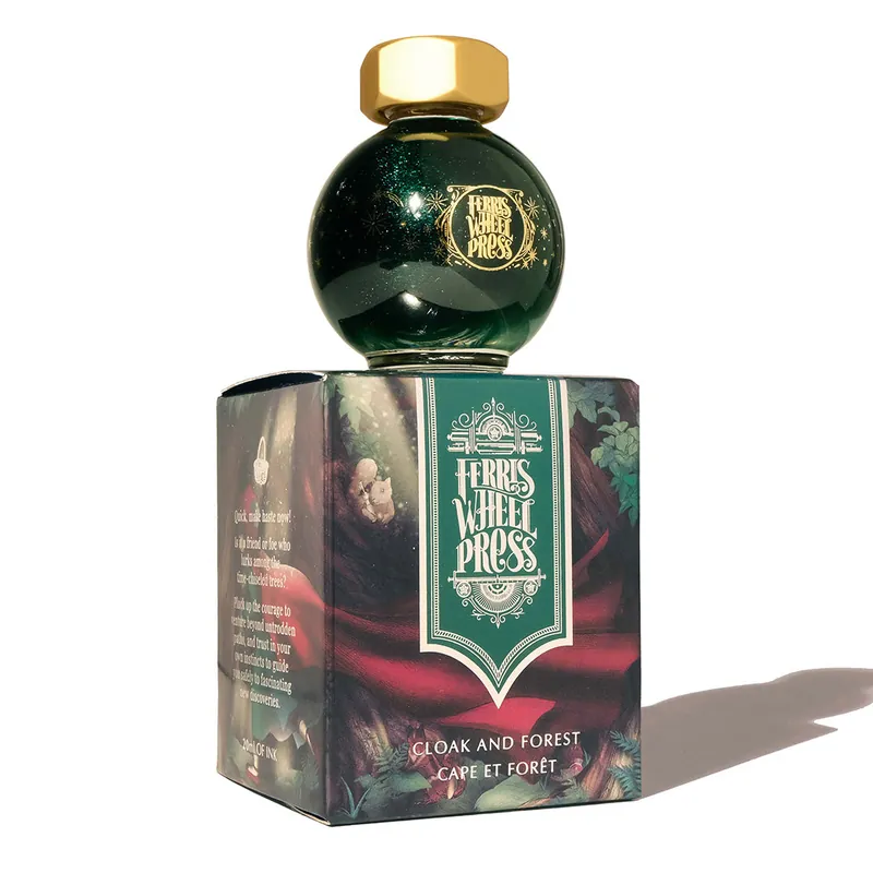 Discount Ferris Wheel Press FerriTales Fountain Pen Ink 20ml Cloak and Forest
