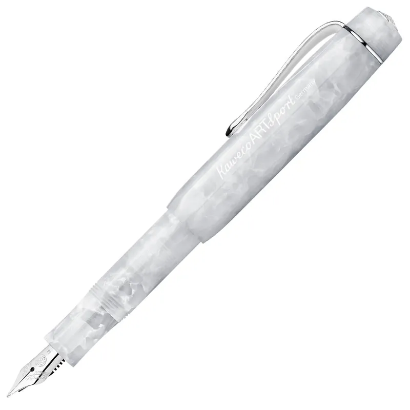 Mega Sale Kaweco ART Sport Fountain Pen Mineral White