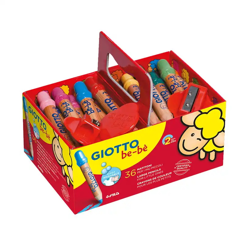 Same Day Shipping Giotto be-bè Large Pencils Set of 36
